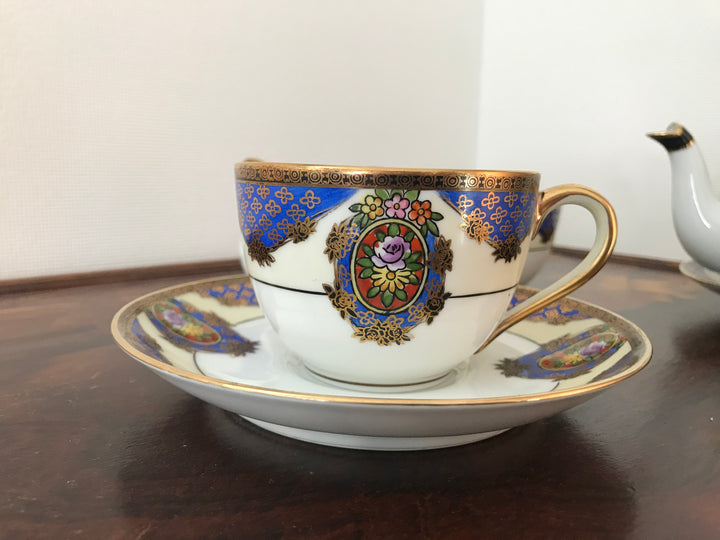 オールドノリタケ　おひとり様ようティーセット