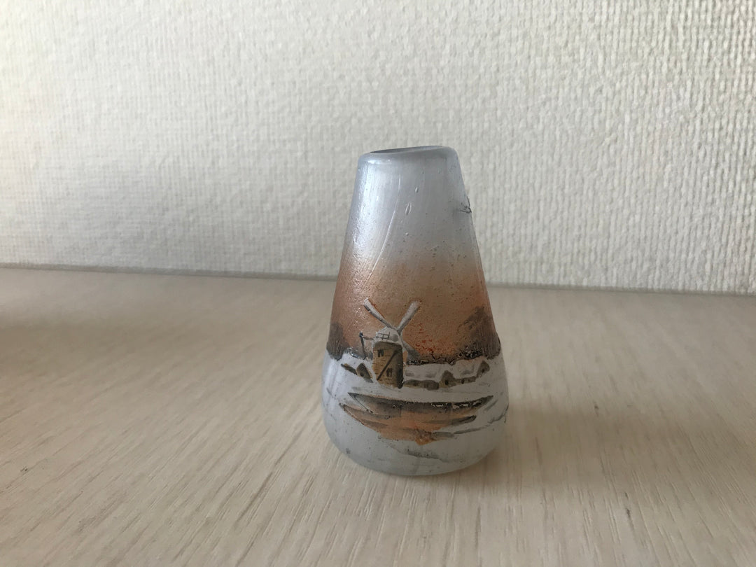 ドームナンシー (ドーム兄弟)オランダの風景と雪景色のミニチュアール　円筒型
