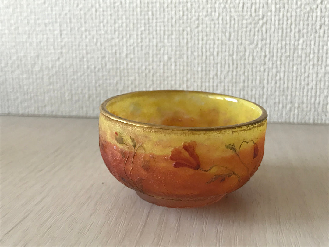 ドームナンシー （ドーム兄弟）ヒナゲシの花のミニチュアール花瓶　杯