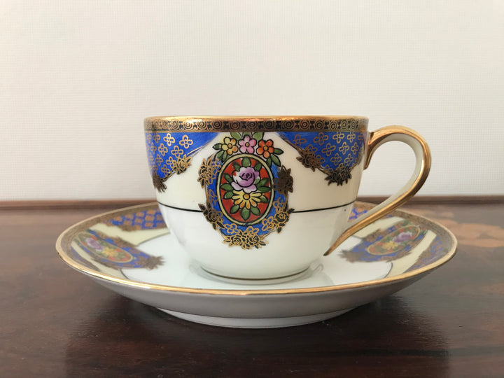 オールドノリタケ　おひとり様ようティーセット