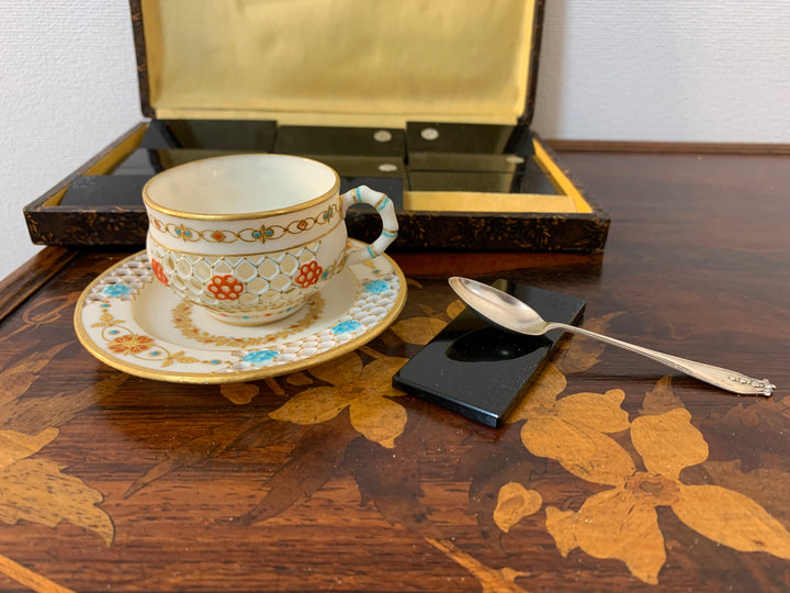 オールドバカラ　ブラッククリスタルのナイフレスト