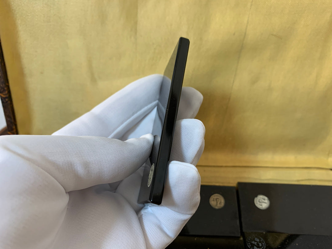 オールドバカラ　ブラッククリスタルのナイフレスト