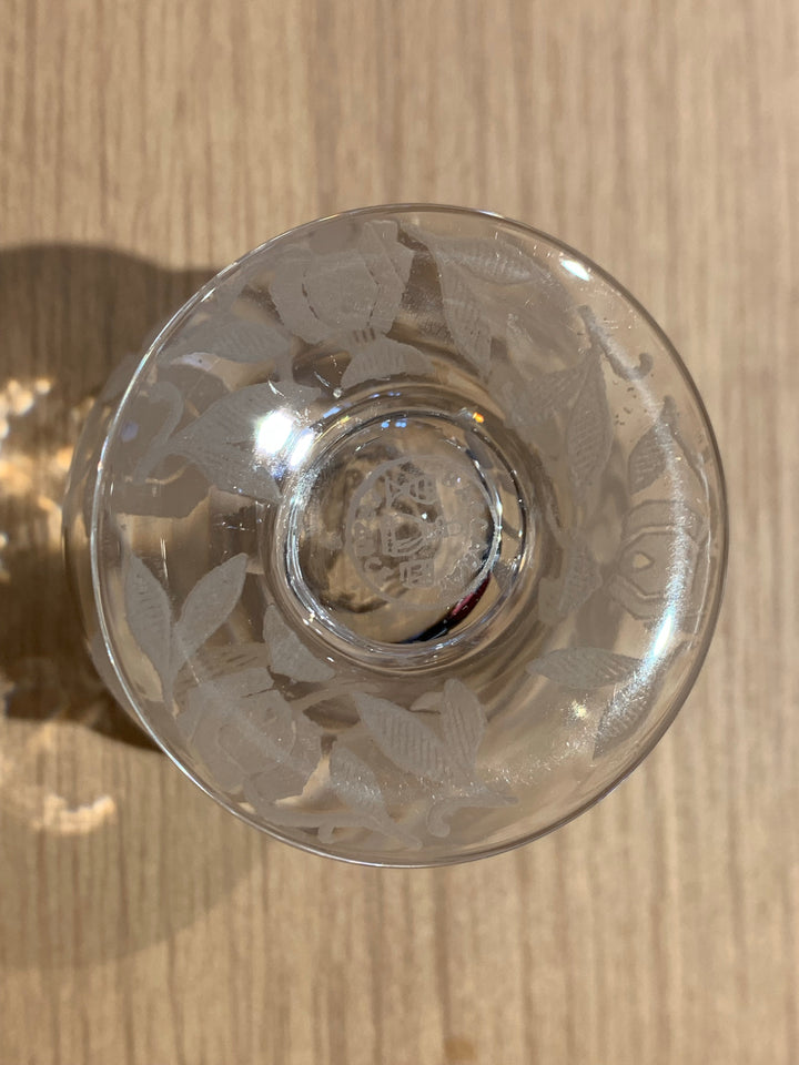 オールドバカラ　フォントネー『薔薇』極小のショットグラス２個とデカンタセット