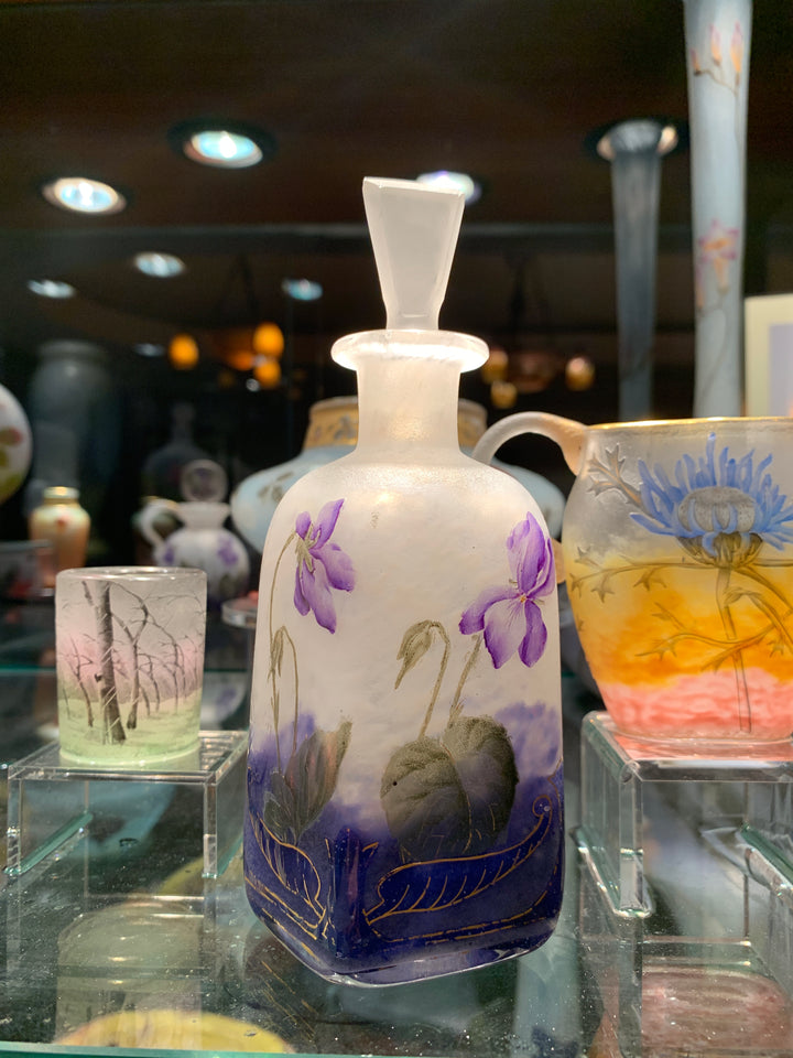 ドーム兄弟（ドームナンシー）スミレの花の香水瓶