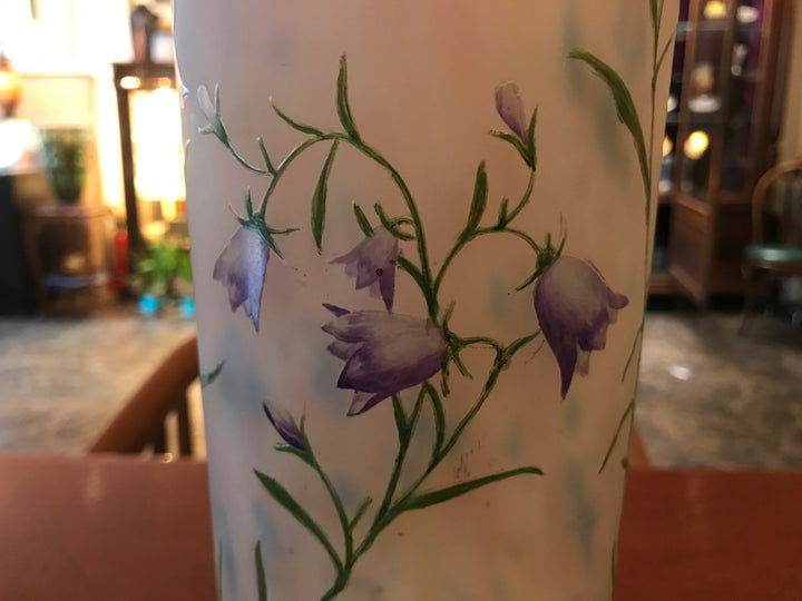 ドーム兄弟（ドームナンシー ）カンパネラの花が描かれた大型花瓶