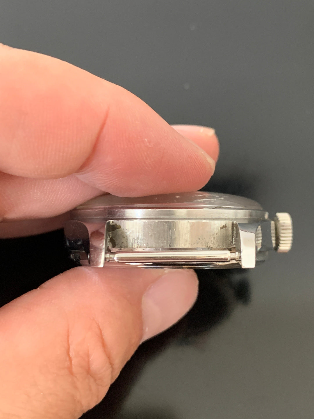 レマニア　イギリス空軍クロノグラフ　ウラン夜光塗料