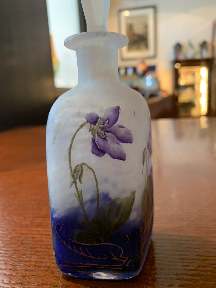 ドーム兄弟（ドームナンシー）スミレの花の香水瓶