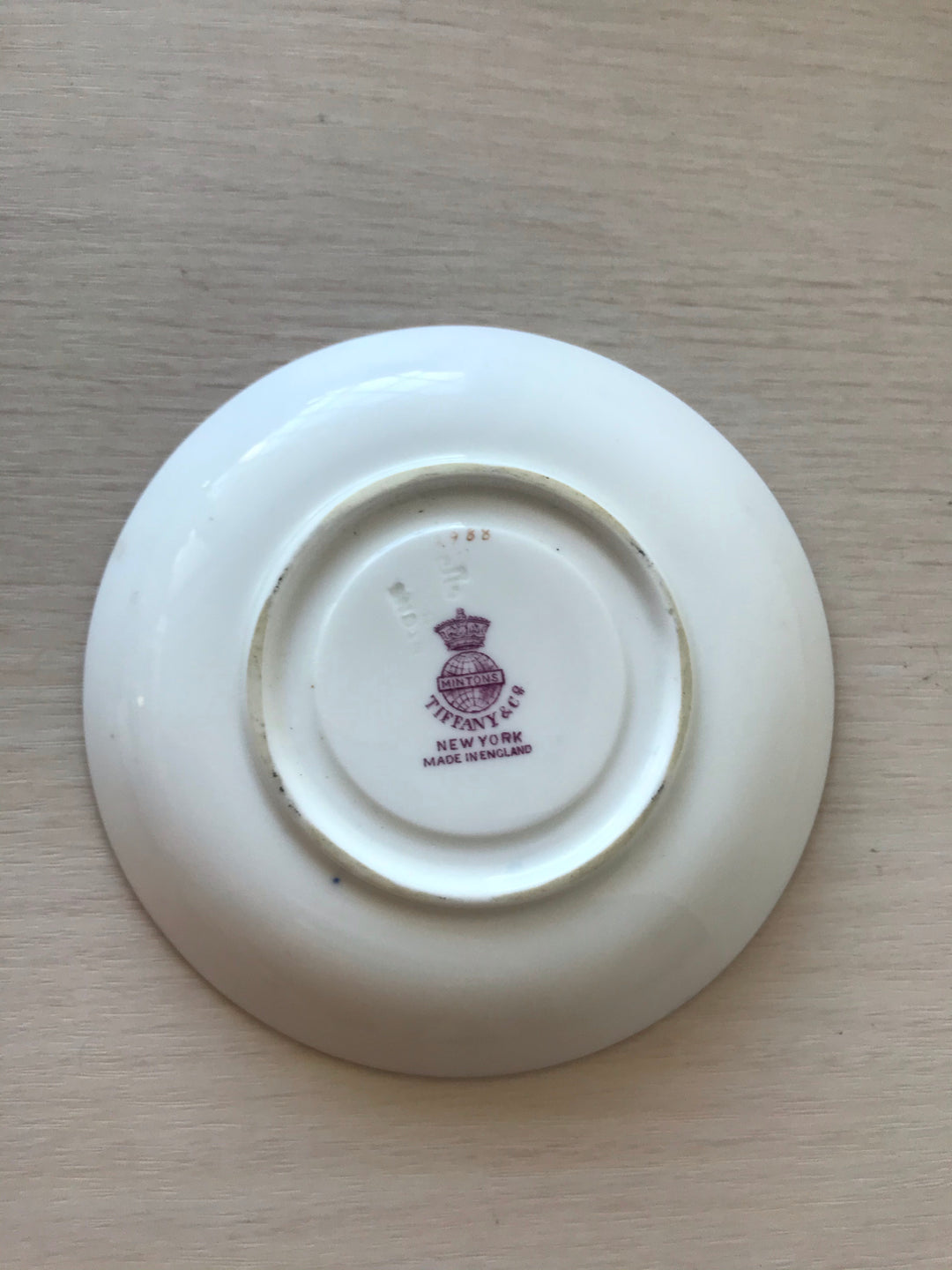 ミントン（MINTON）金盛子花柄文様カップ＆ソーサー