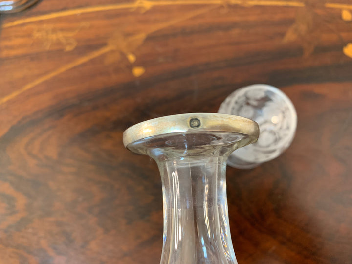 オールドバカラ　フォントネー『薔薇』極小のショットグラス２個とデカンタセット