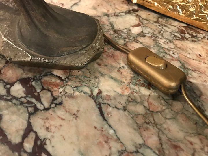 ドーム兄弟（ドームナンシー ）夏の風景のテーブルランプ