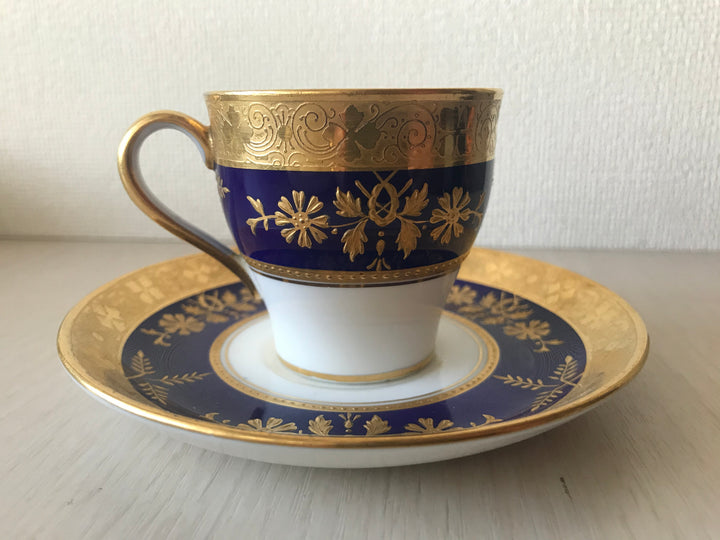 ミントン（MINTON）金盛子花柄文様カップ＆ソーサー