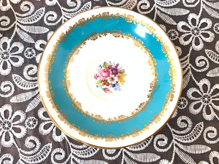 エインズレイ　ピンクローズとブルームのティーカップ&ソーサー