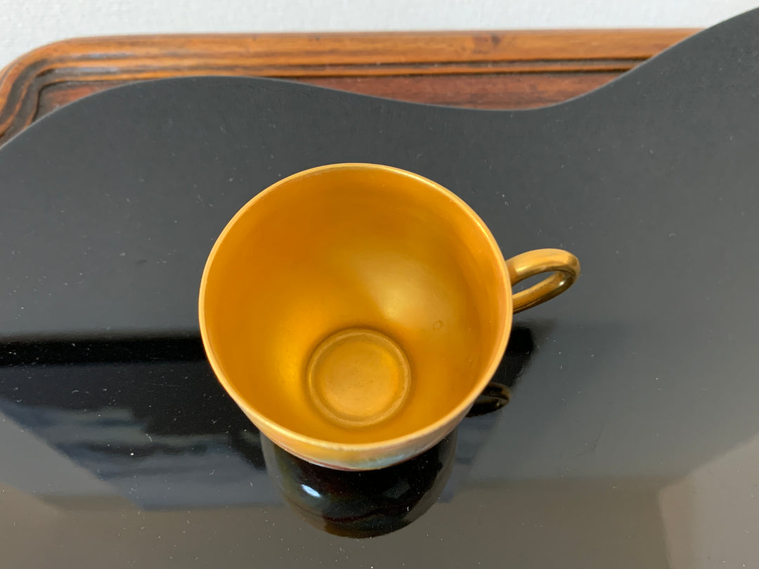 ロイヤルウースター　雉（キンケイチョウ）のカップ＆ソーサー　セドリー作