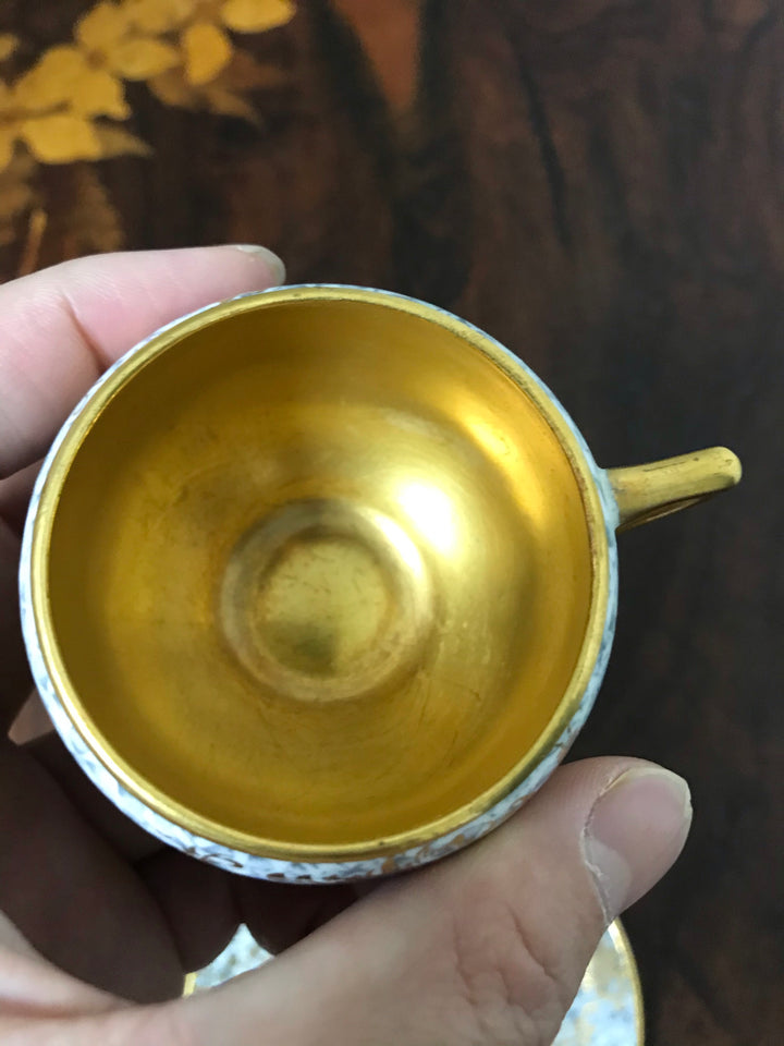 コールポート coalport フクロウのデミタスカップ＆ソーサー