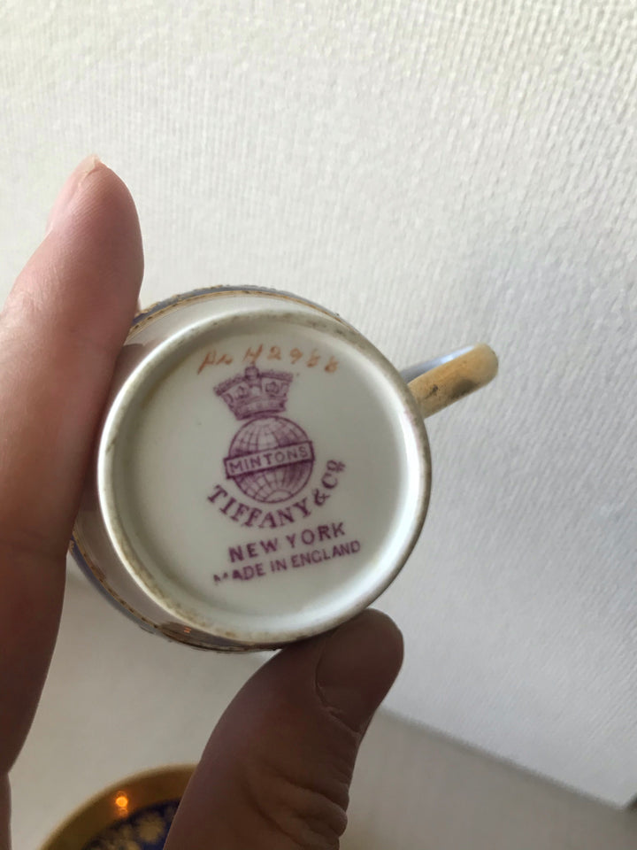 ミントン（MINTON）金盛子花柄文様カップ＆ソーサー