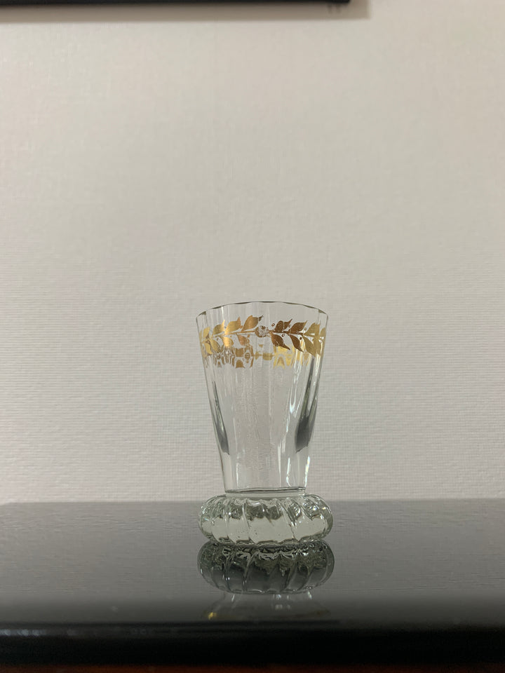 エミールガレ　初期作品　１８９４年製　エナメルリキュールグラス 3