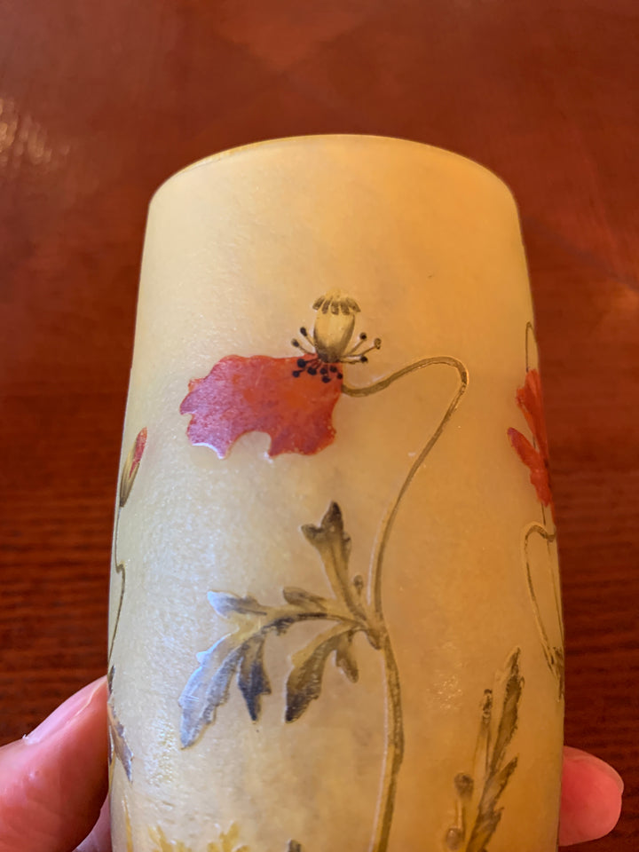 ドーム兄弟（ドームナンシー）ヒナゲシの花のタンブラー