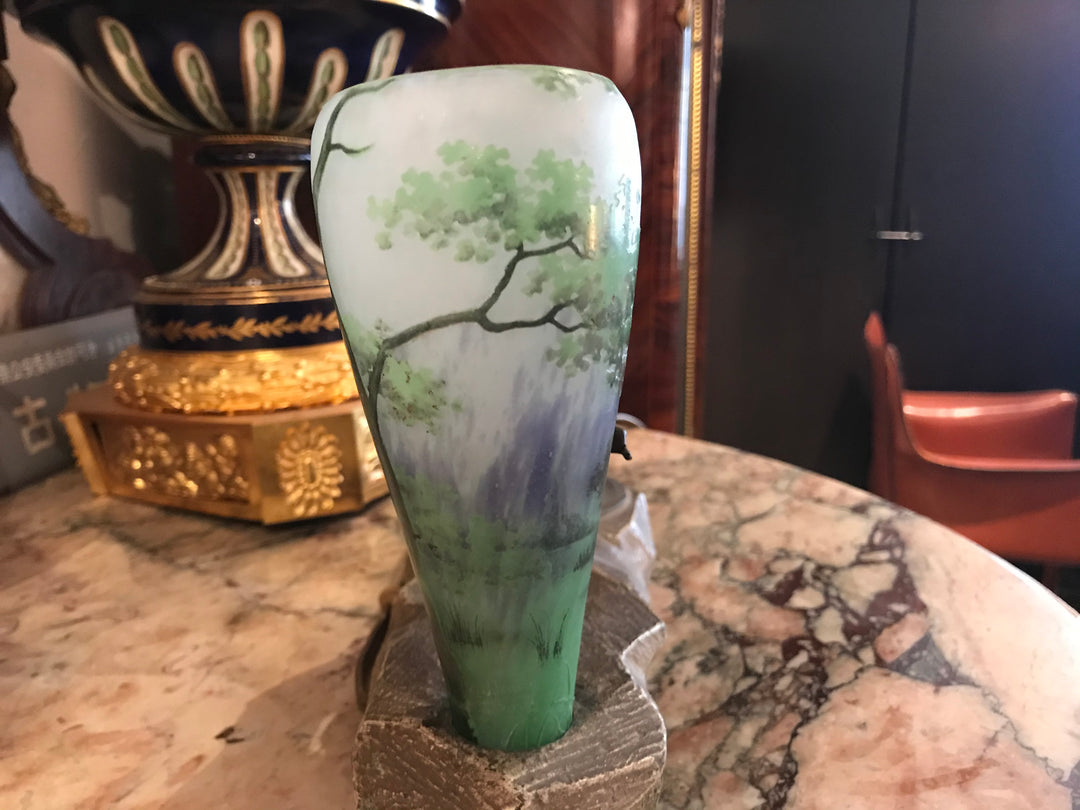 ドーム兄弟（ドームナンシー ）夏の風景のテーブルランプ