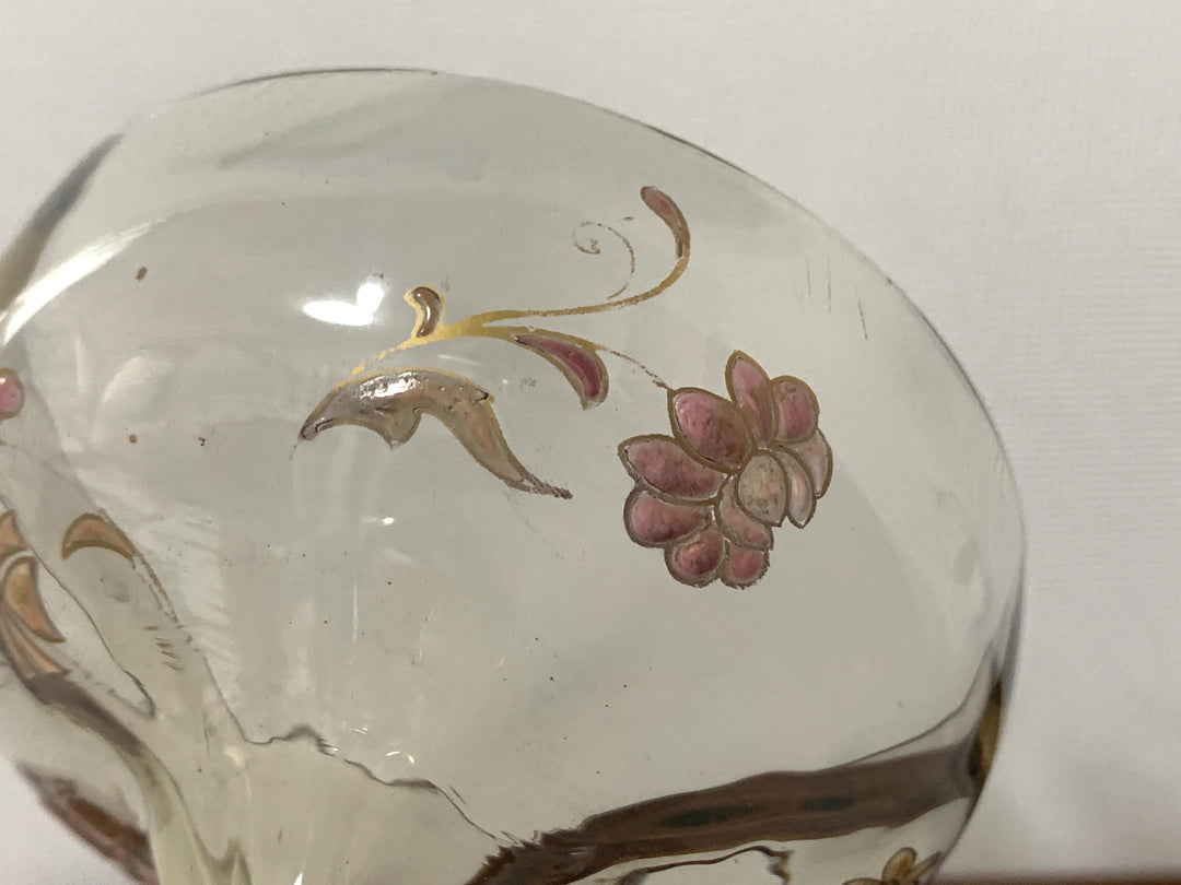 エミールガレ　エナメルガラスの初期作品　花紋クープ1