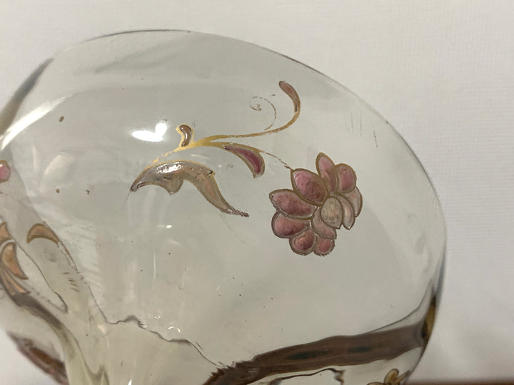 エミールガレ　エナメルガラスの初期作品　花紋クープ1