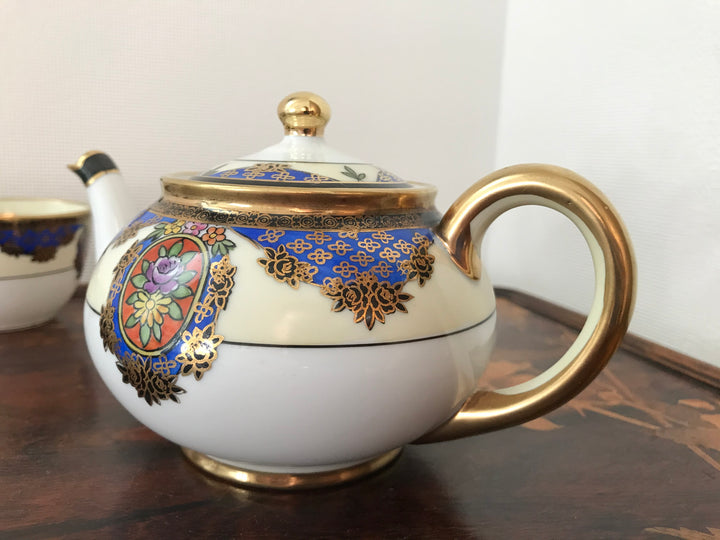 オールドノリタケ　おひとり様ようティーセット