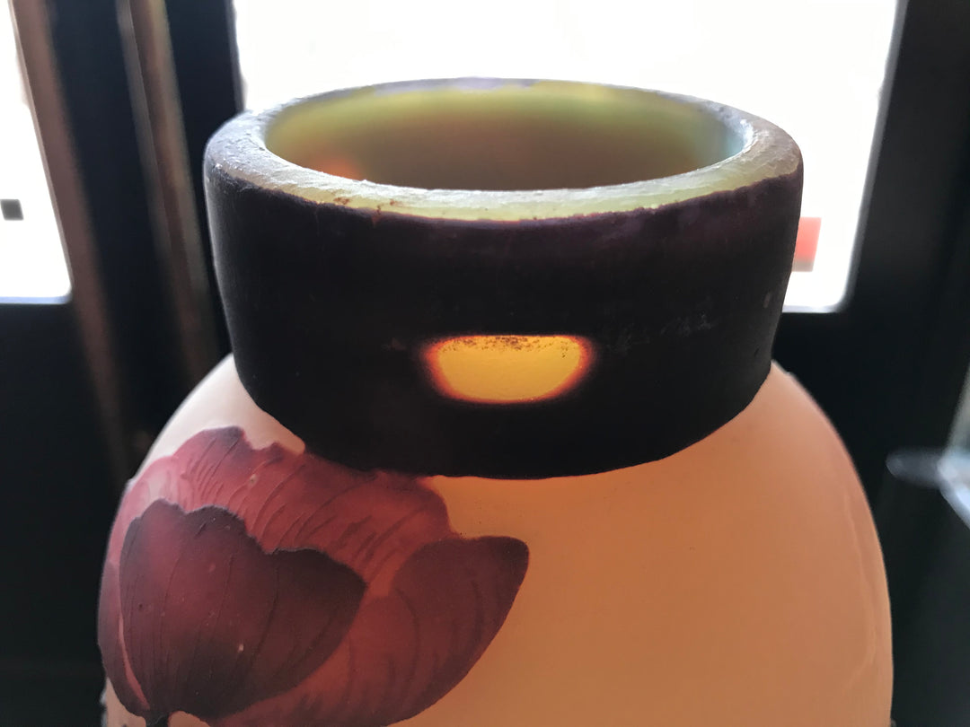 ミューラー兄弟　アネモネの花のテーブルランプ