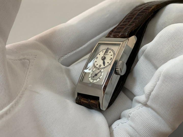 1930年代　ロンジン　レクタンギュラー型　ドクターズウォッチ Cal.9.32　ユニセックス