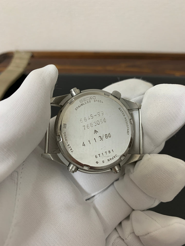 オーバーホール済み　SEIKO イギリス空軍クロノグラフ　GEN1