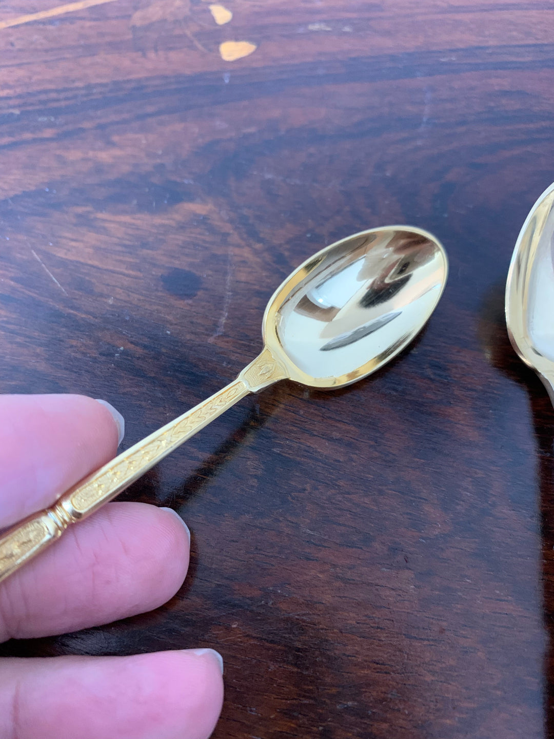 クリストフル　アルフェンディ　デミタススプーン２本セット