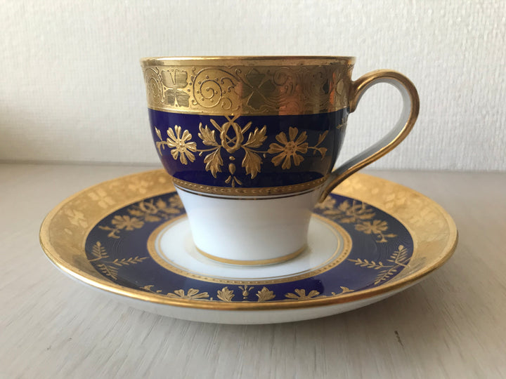 ミントン（MINTON）金盛子花柄文様カップ＆ソーサー