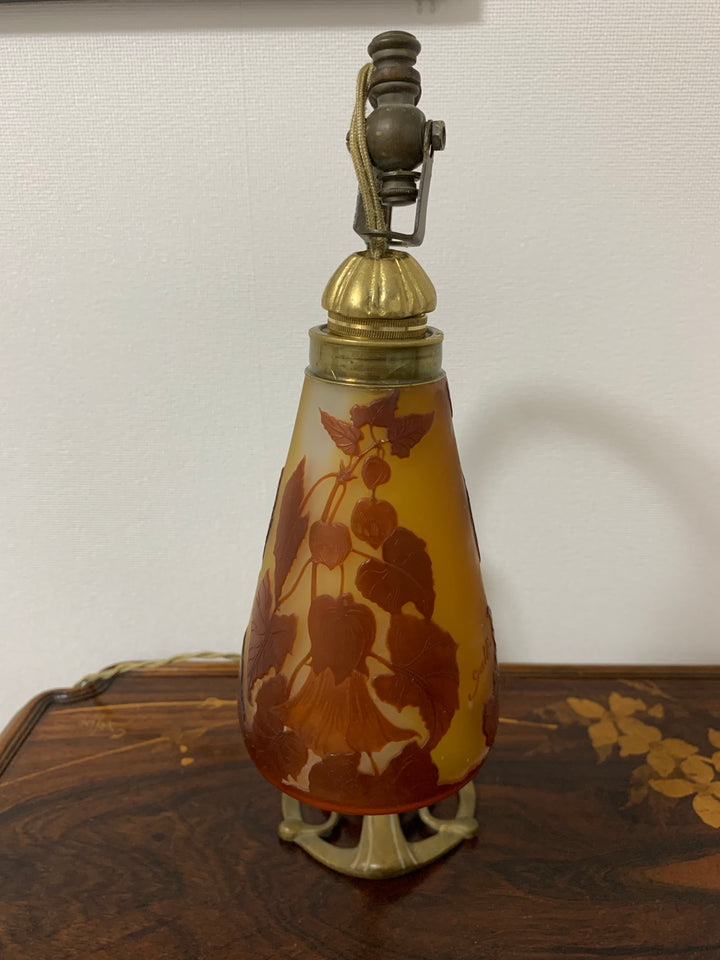 エミールガレ　フクシアの花テーブルのランプ