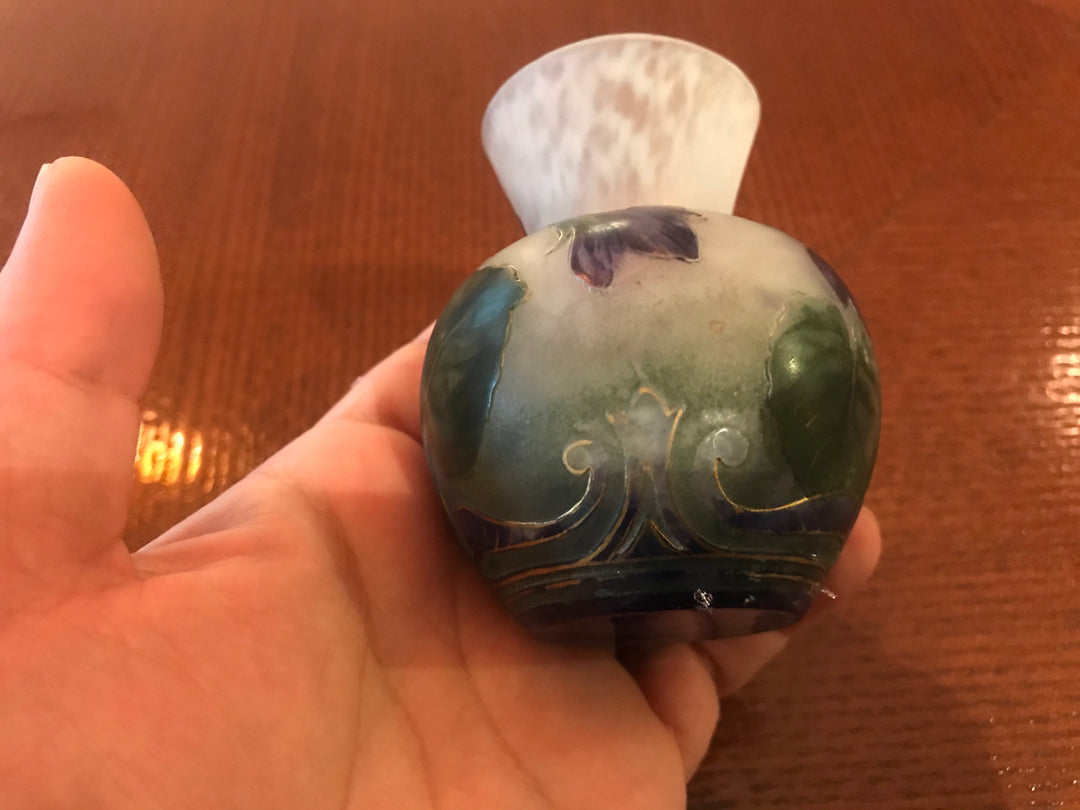 ドーム兄弟（ドームナンシー ）スミレのコロン型花瓶