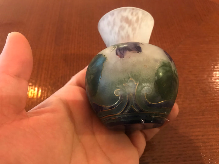 ドーム兄弟（ドームナンシー ）スミレのコロン型花瓶