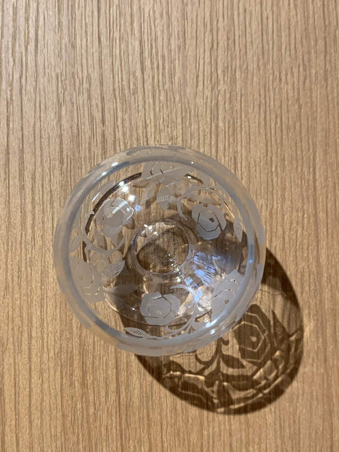 オールドバカラ　フォントネー『薔薇』極小のショットグラス２個とデカンタセット