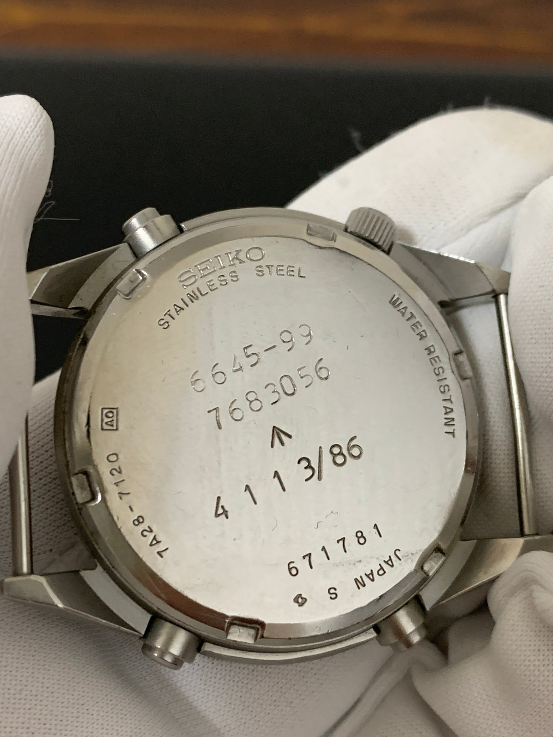 オーバーホール済み　SEIKO イギリス空軍クロノグラフ　GEN1