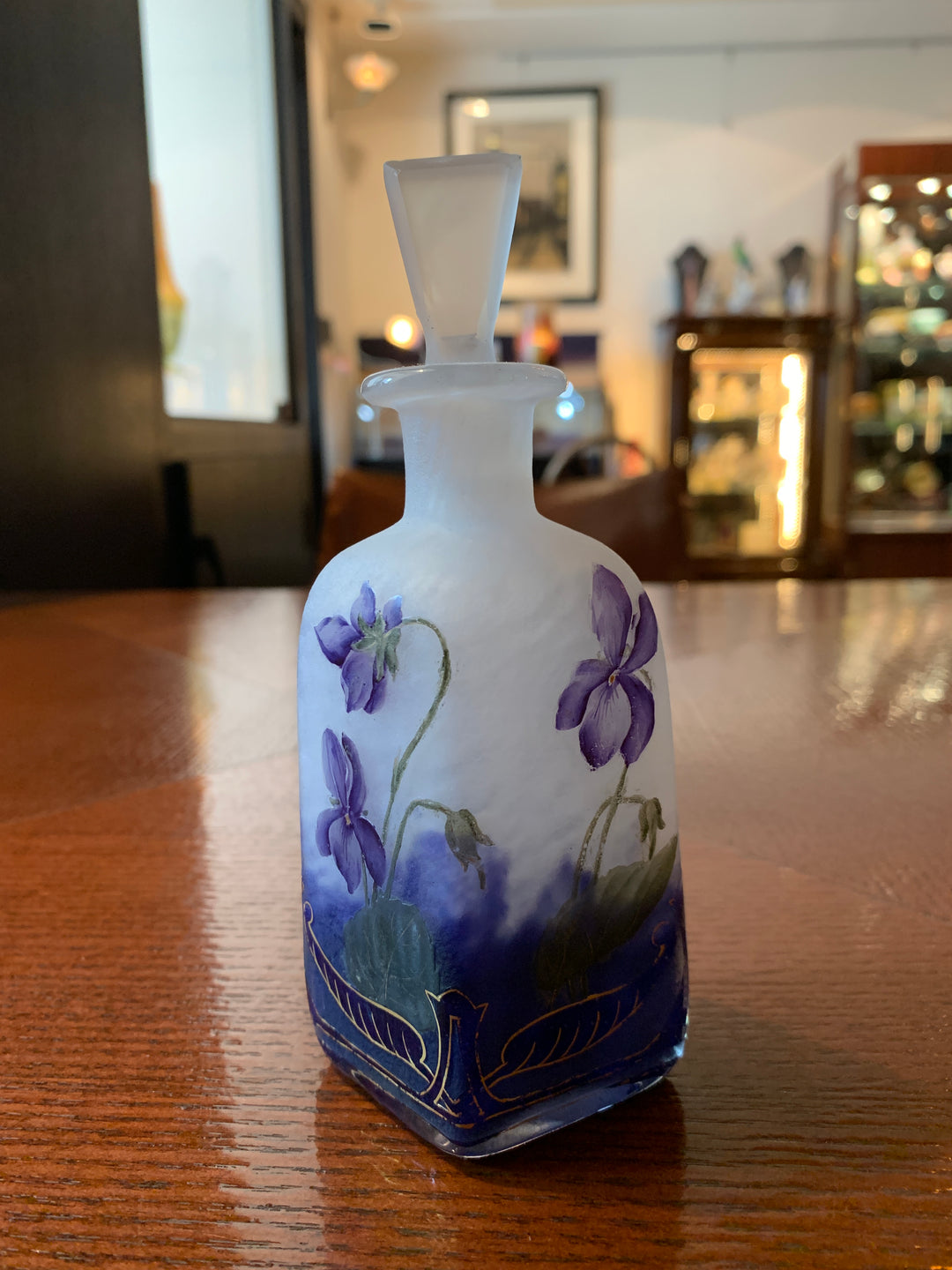 ドーム兄弟（ドームナンシー）スミレの花の香水瓶