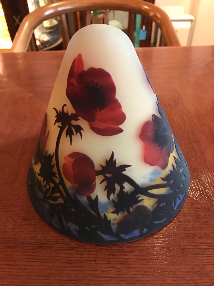 ミューラー兄弟　アネモネの花のテーブルランプ