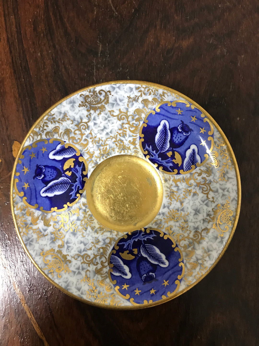 コールポート coalport フクロウのデミタスカップ＆ソーサー