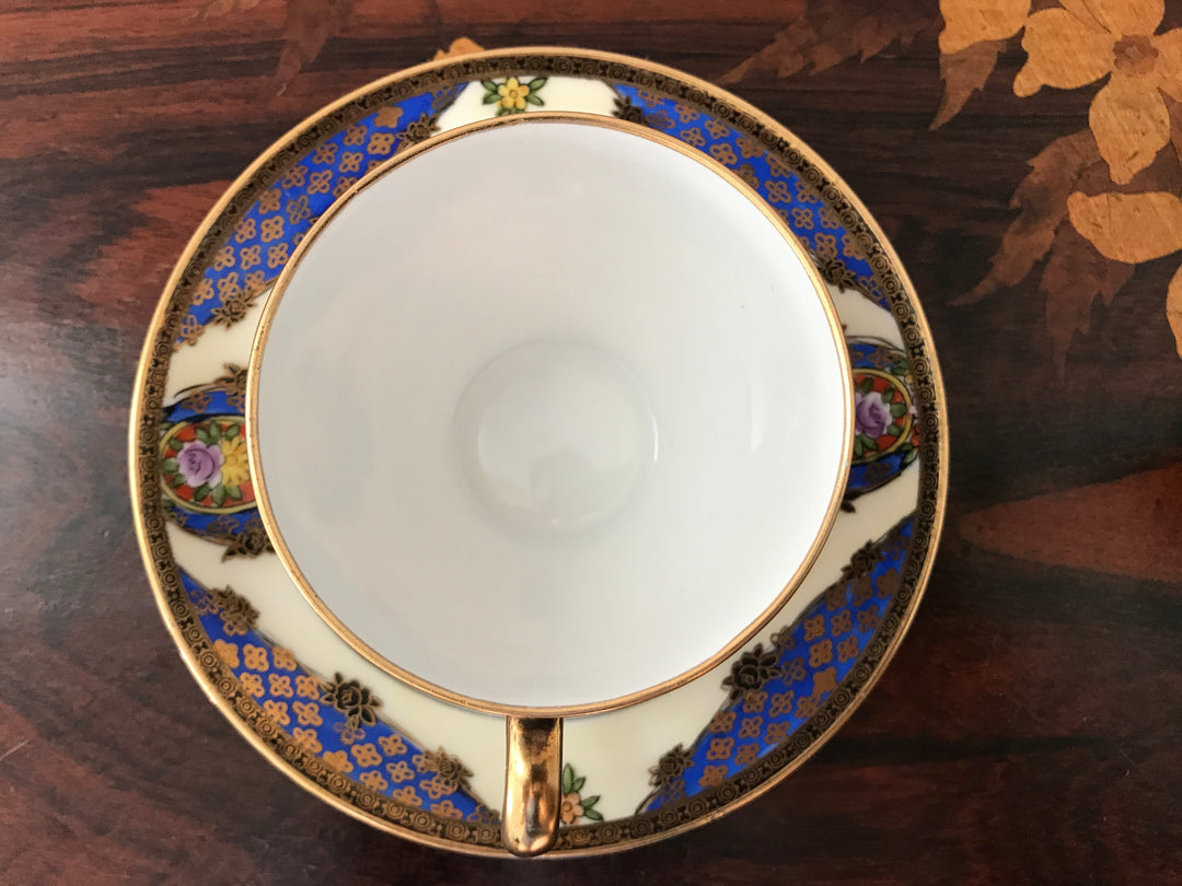 オールドノリタケ　おひとり様ようティーセット