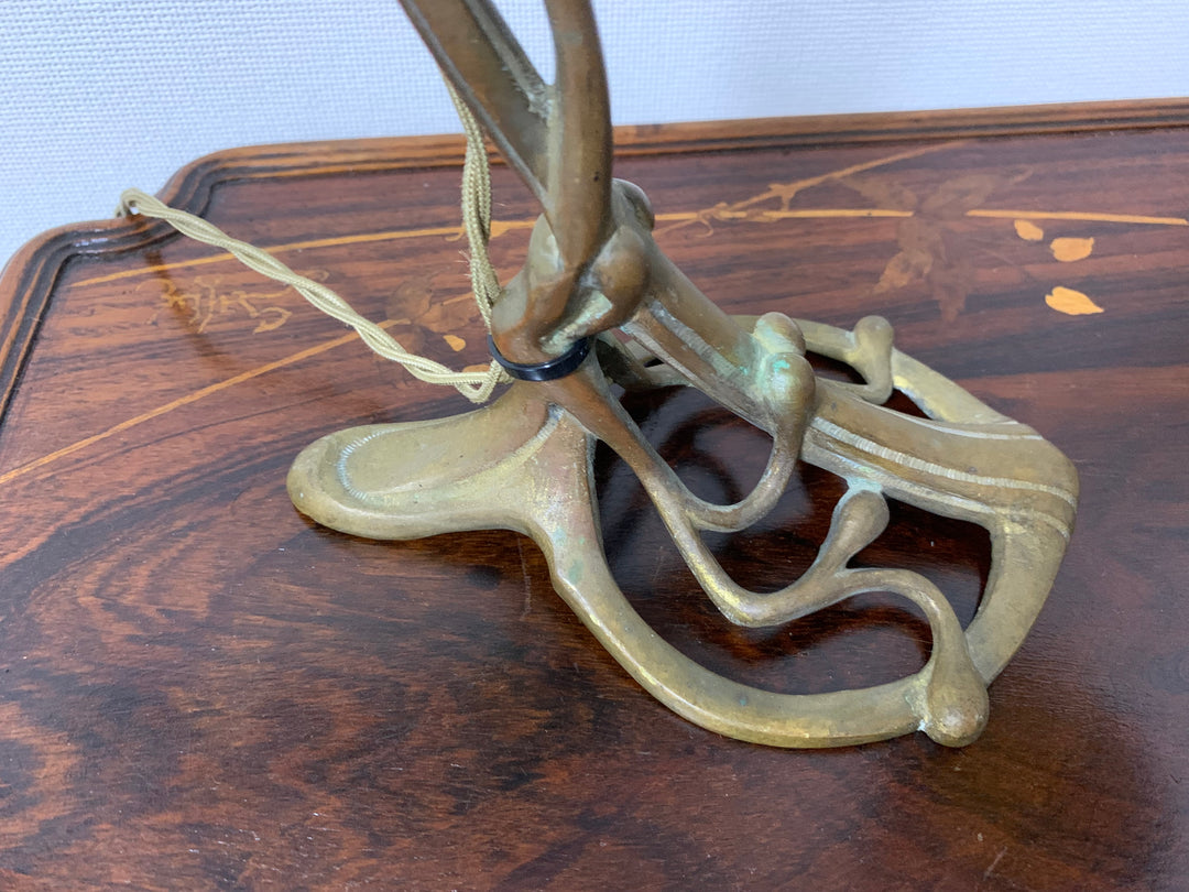 エミールガレ　フクシアの花テーブルのランプ