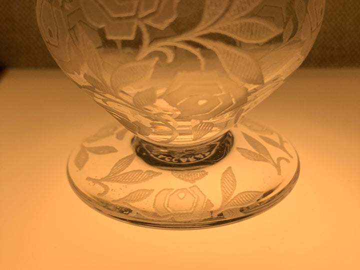 オールドバカラ　フォントネー『薔薇』極小のショットグラス