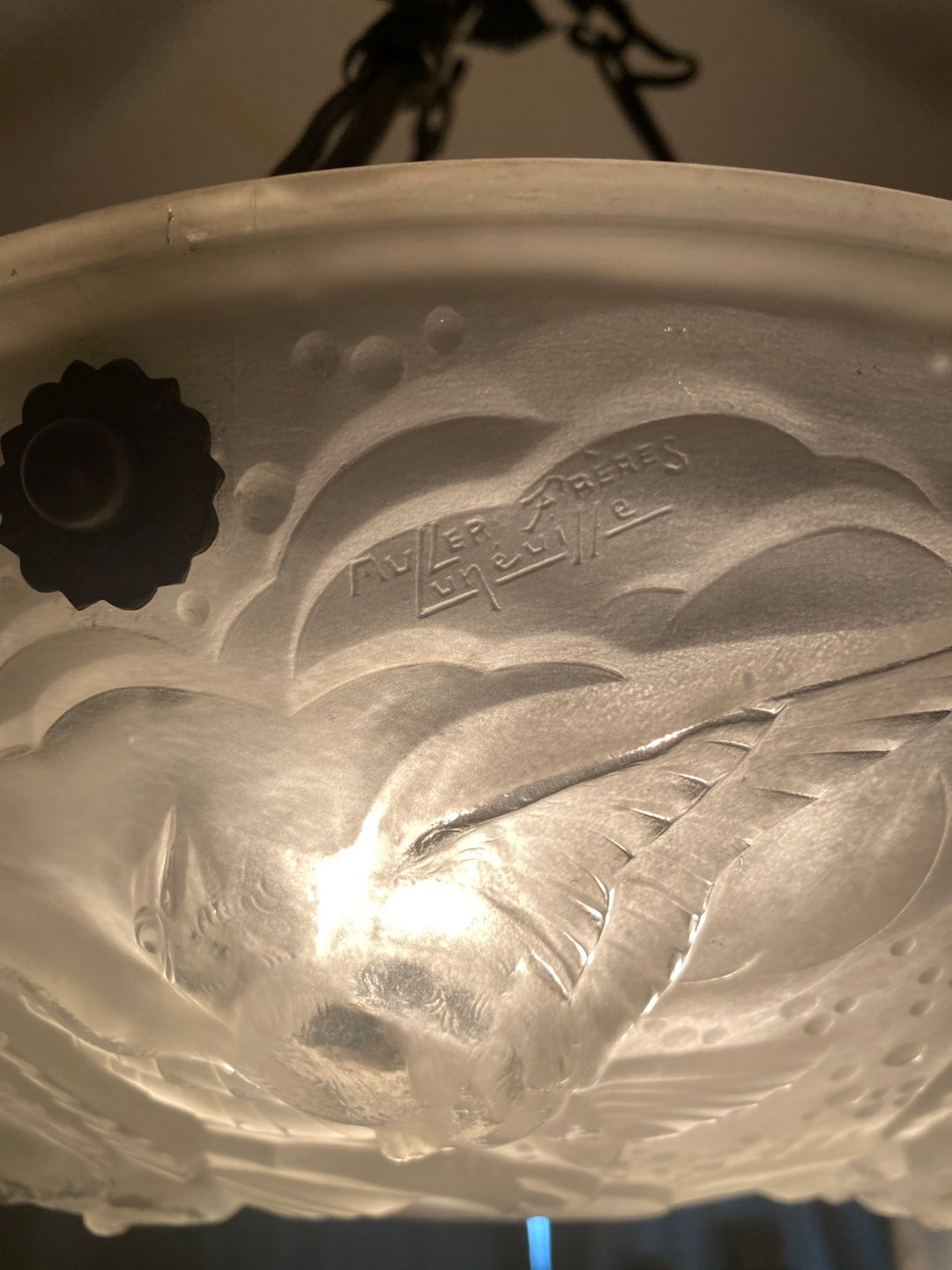 ミューラー兄弟　スズメのペンダントライト