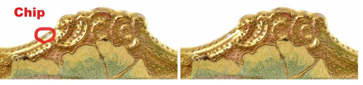 オールドノリタケ　コラレン　蓮の花のボウル　脚付き