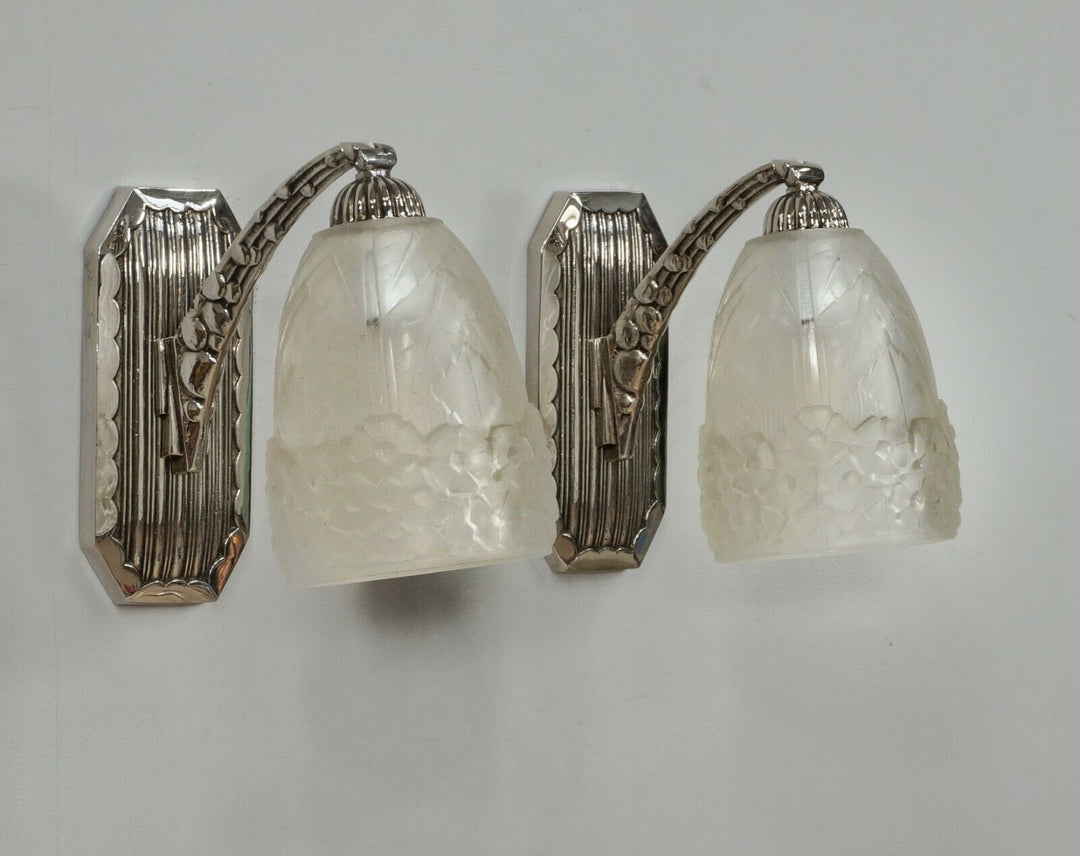 エティエ・ヴァンソン　19330年アールデコ　ウォールランプ