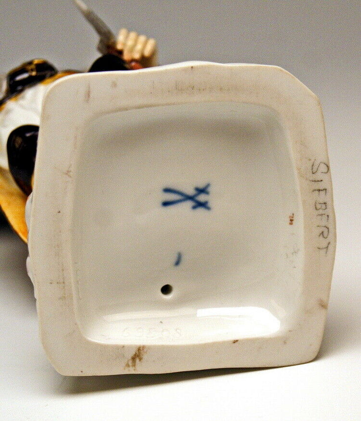 マイセン人形(MEISSEN) 職人と農民シリーズより「鉱夫の監督」