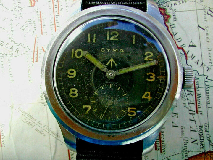 1945年　シーマ　DIRTY DOZEN(WWW) ブリティッシュミリタリー　腕時計　オーバーホール済み　すべてオリジナル