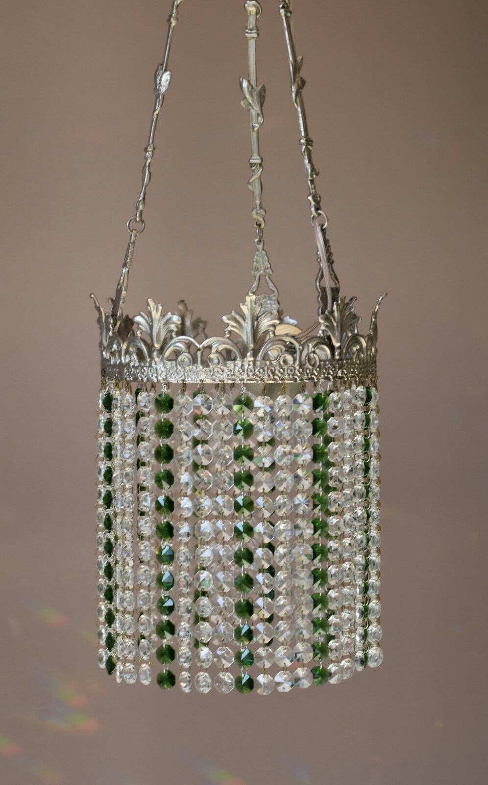 French Empire Chandelier, Antique Style Vintage Hallway Lighting, Lamp Pendant