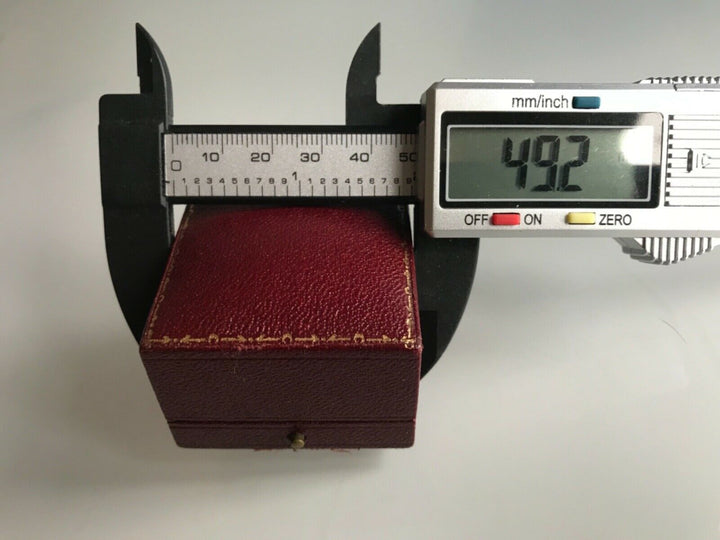 アンティーク（ヴィンテージ）ワインレッド リングボックス