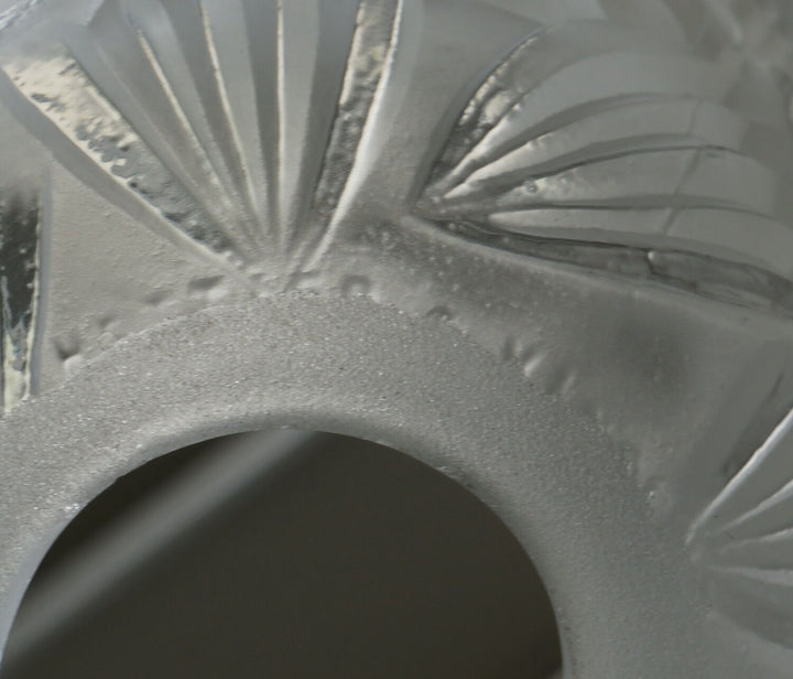 HETTIER & VINCENT : 1930 french art deco chandelier in nickel plated bronze