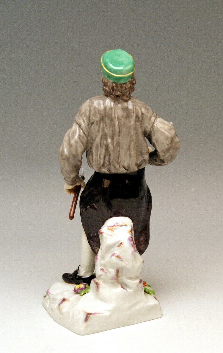 マイセン人形(MEISSEN) 職人と農民シリーズより「鉱夫の監督」